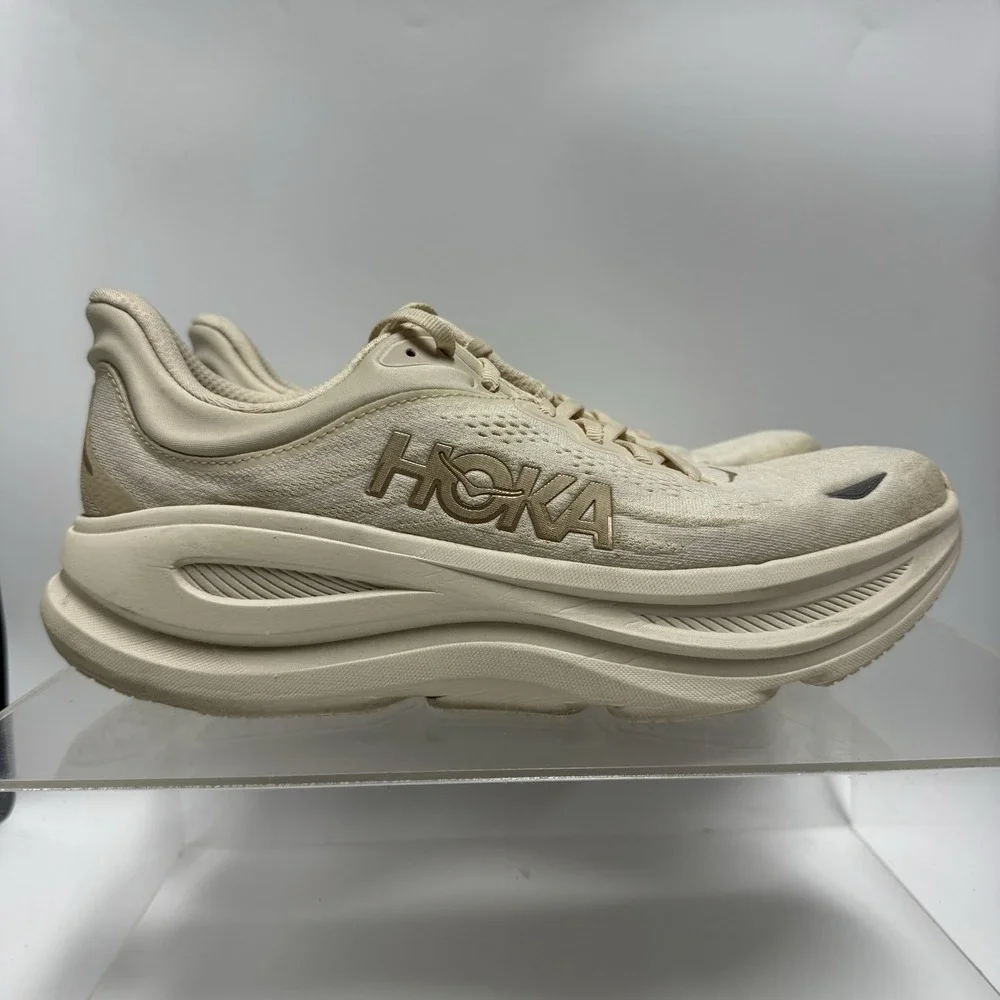 Hoka One One Bondi 9 Vanilla Birch 1162012 VCH Running Women's Size 11 B